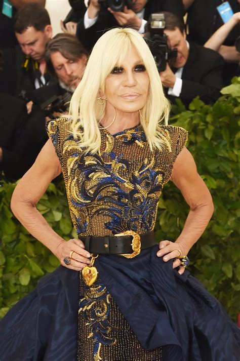 donatella versace met gala dress.